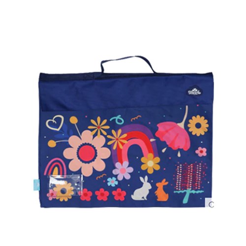 SPE-LBB-FPW - SPENCIL LIBRARY BAG NYLON 37x28cm Flower Power
